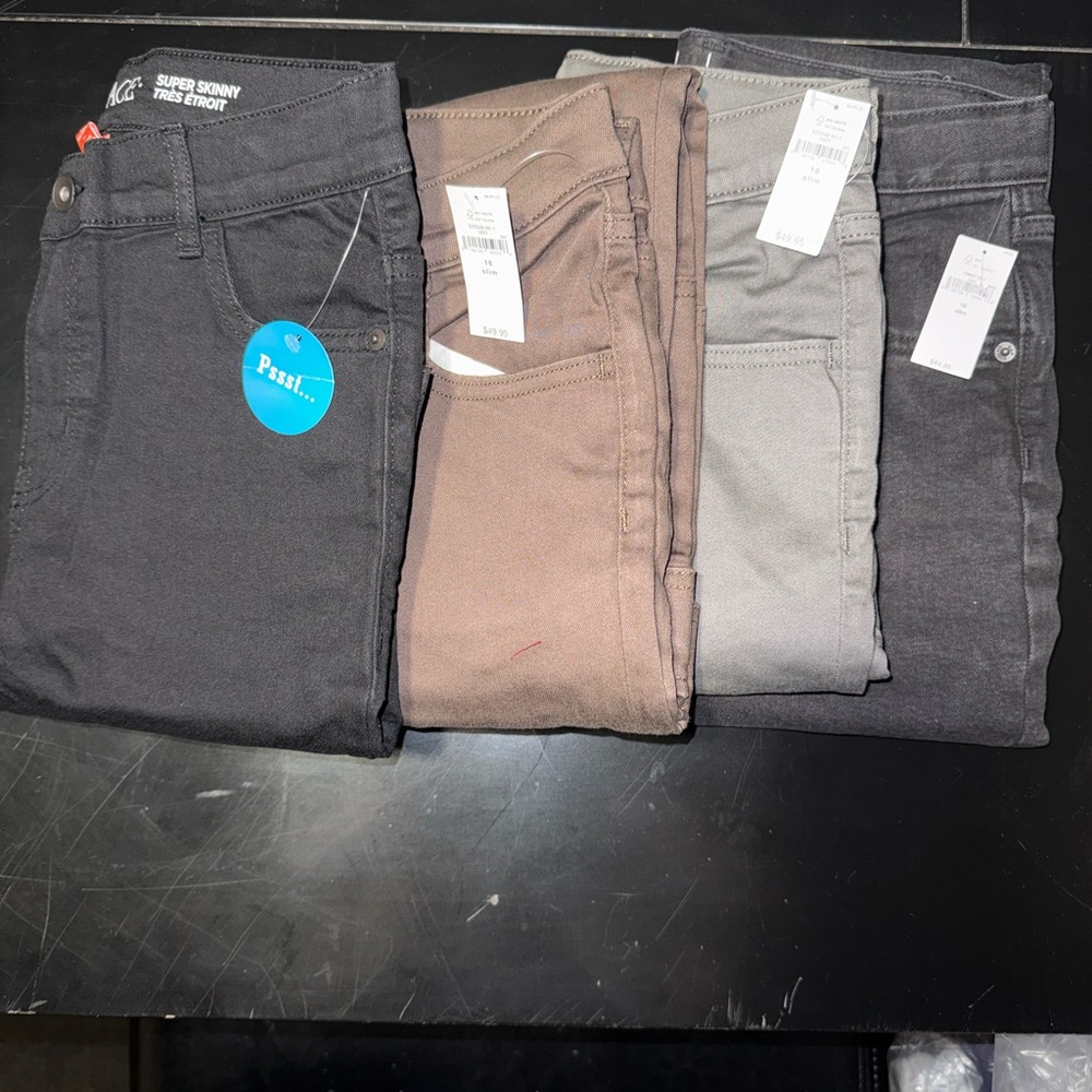 (3) pair of GAP Kids Jeans
(1) pair of Children’s Place Jeans